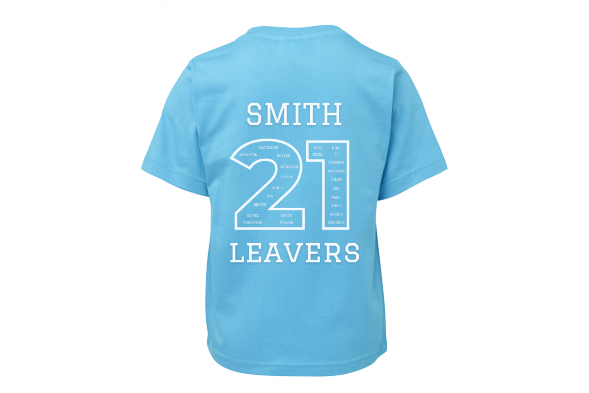 Primary School Leavers TShirts Fundraise Factory